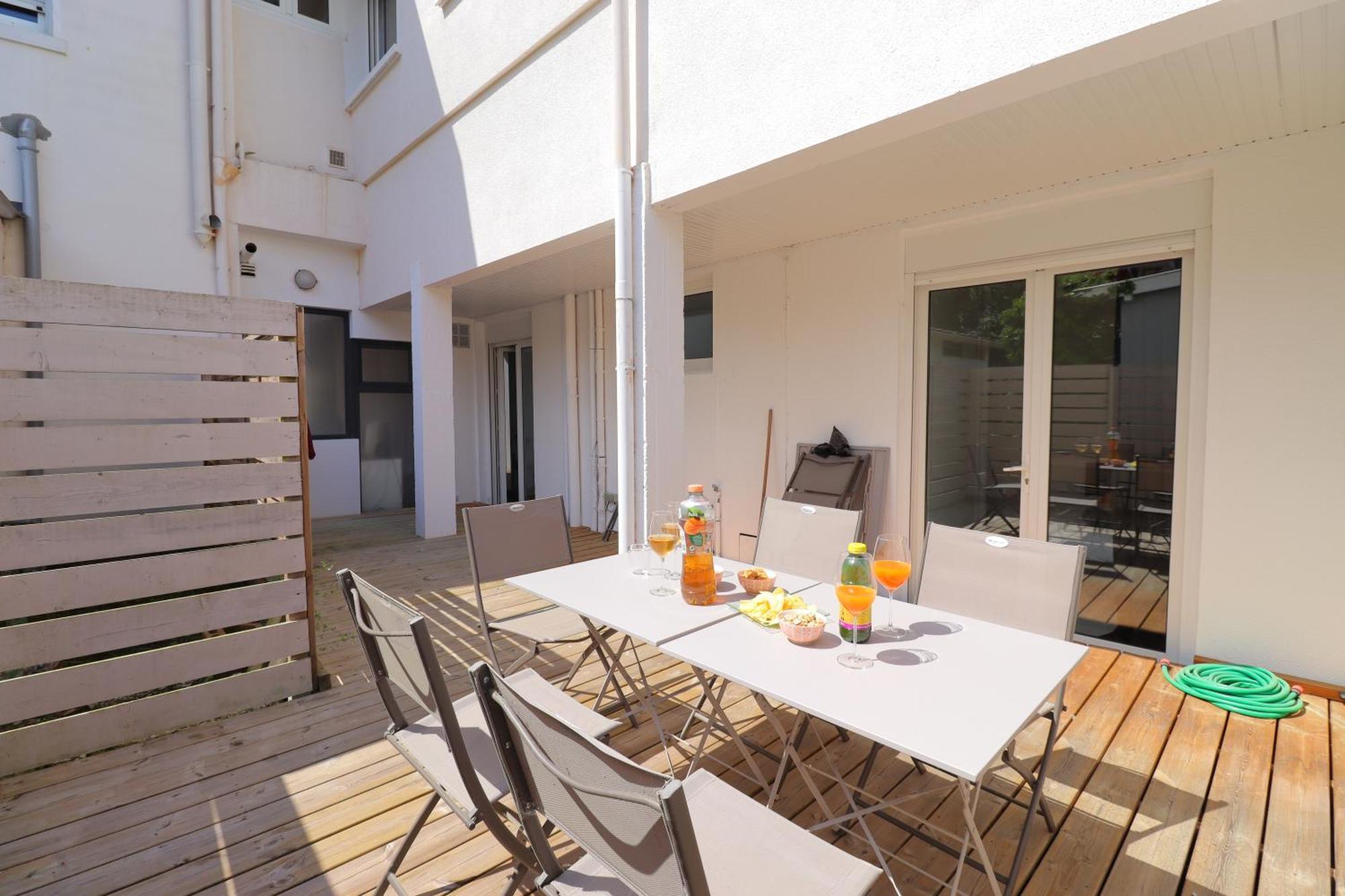 Le Spazioso - T3 Arcachon Avec Terrasse Privative المظهر الخارجي الصورة