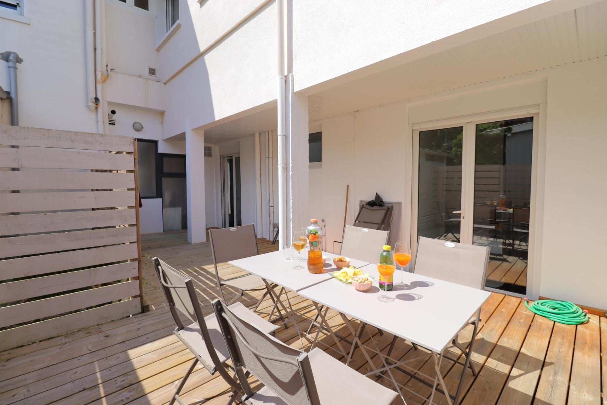 Le Spazioso - T3 Arcachon Avec Terrasse Privative الغرفة الصورة