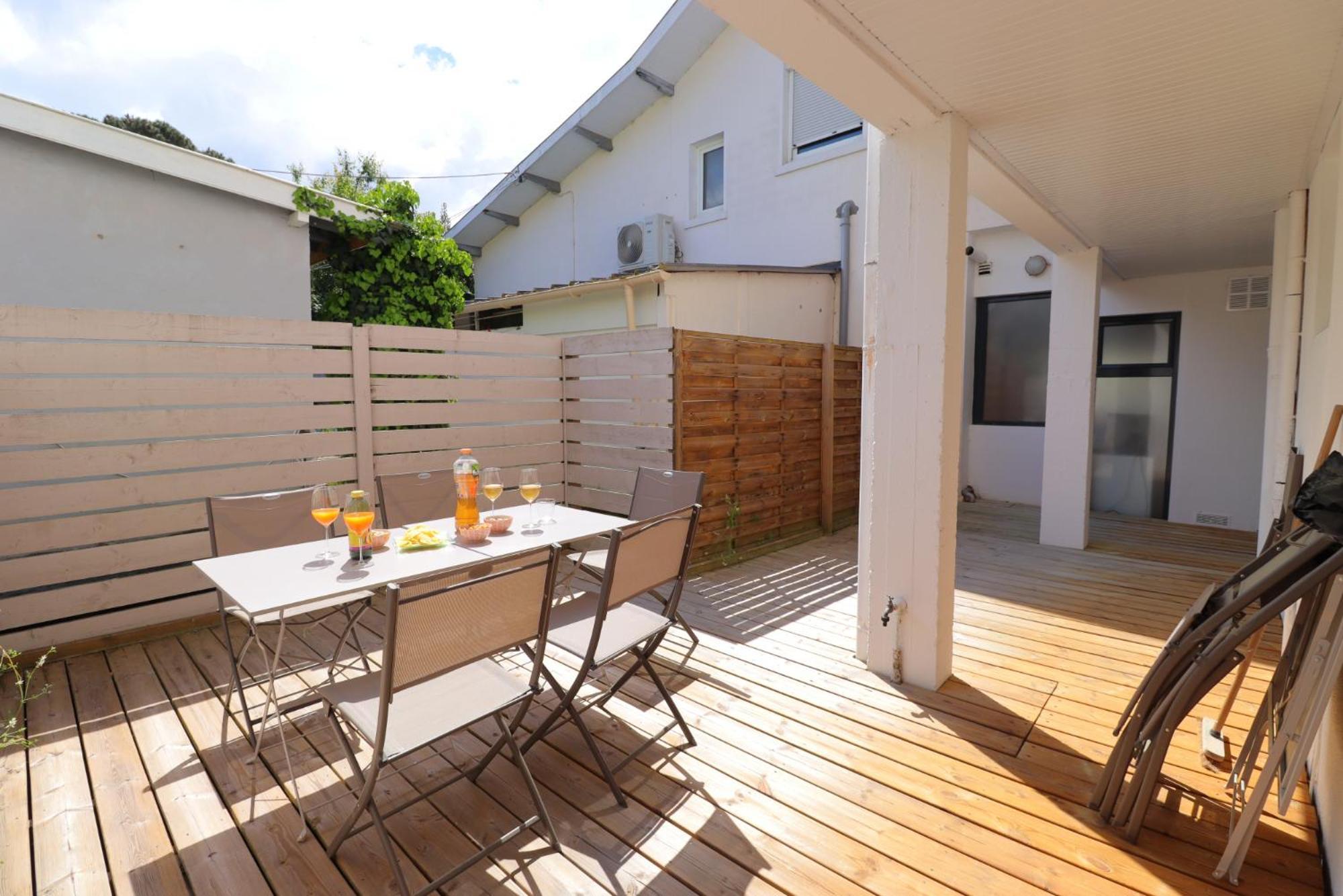 Le Spazioso - T3 Arcachon Avec Terrasse Privative الغرفة الصورة